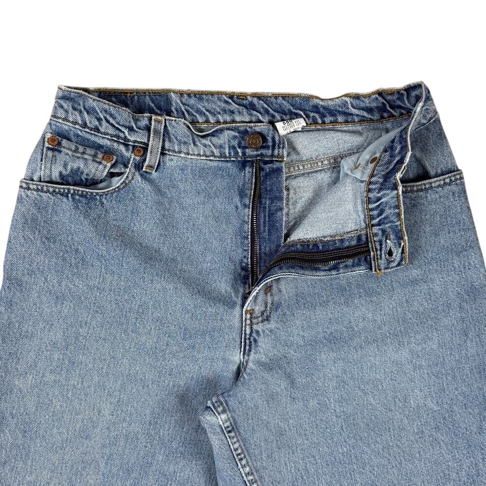 Vintage Levi's 550 Jeans Women's 14 Relaxed‎ Fit Tapered Leg 1998 Light Wash - Picture 3 of 12